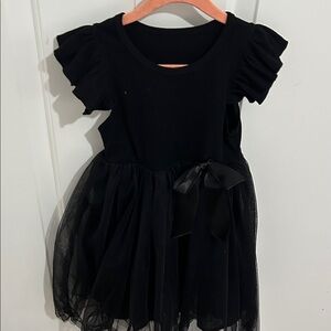 Elegant Black Kids Dress